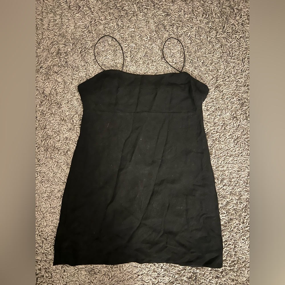 PacSun (Kendall and Kylie) Black Spaghetti Strap Dress